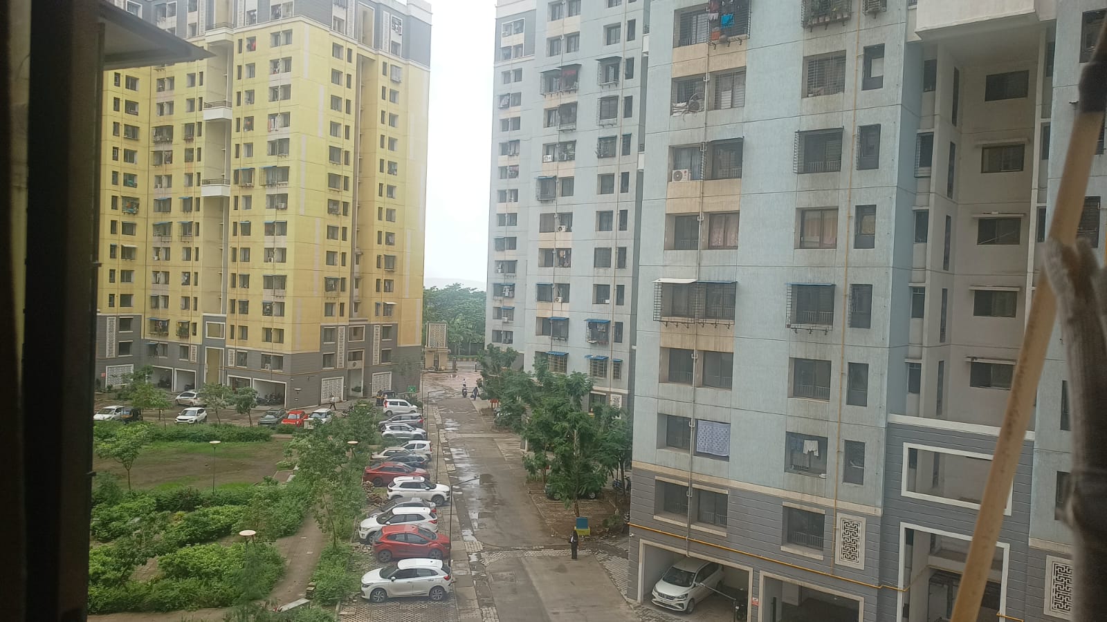 Open view between towers at Ananta Towers, Sector 6 Ulwe